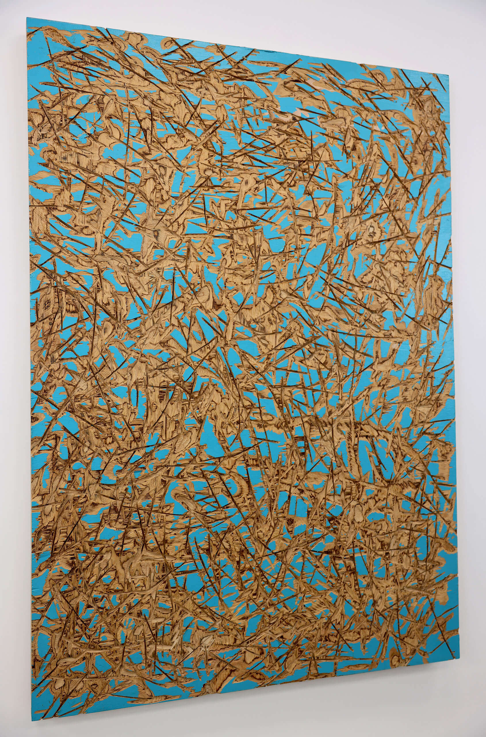 "Looking Up" House Paint Plywood 42x60